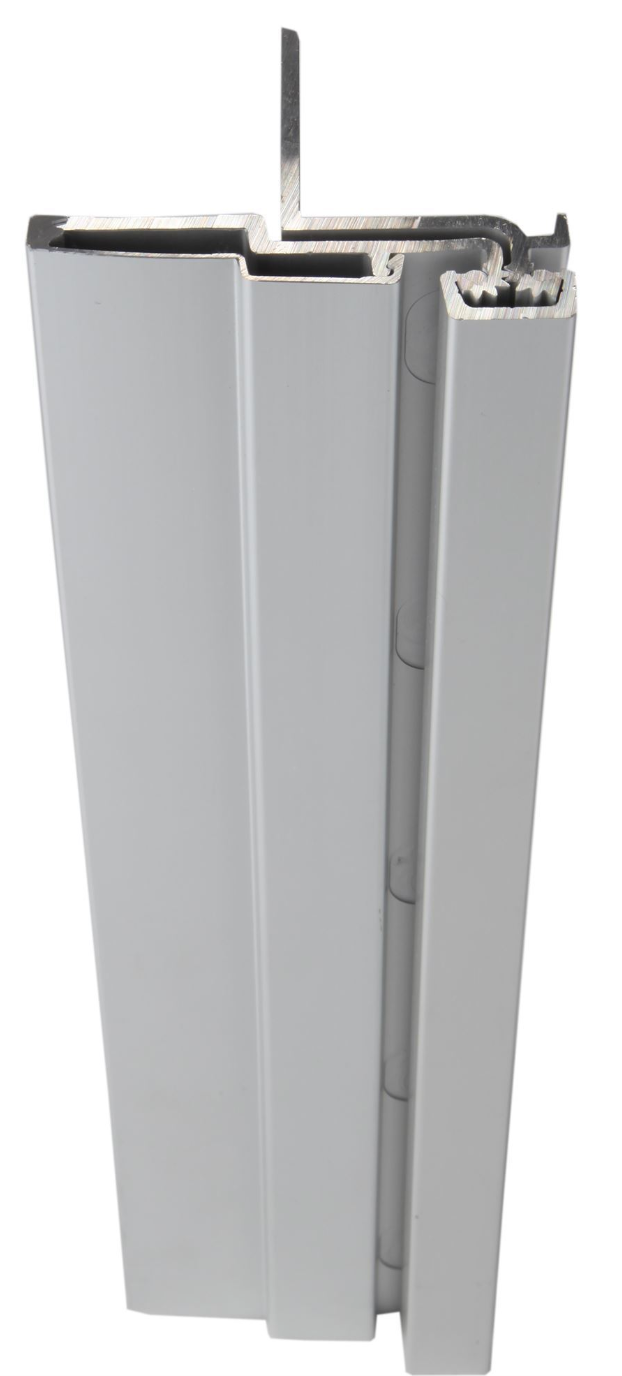 ABH A213HD Aluminum Continuous Gear Hinges Half Surface