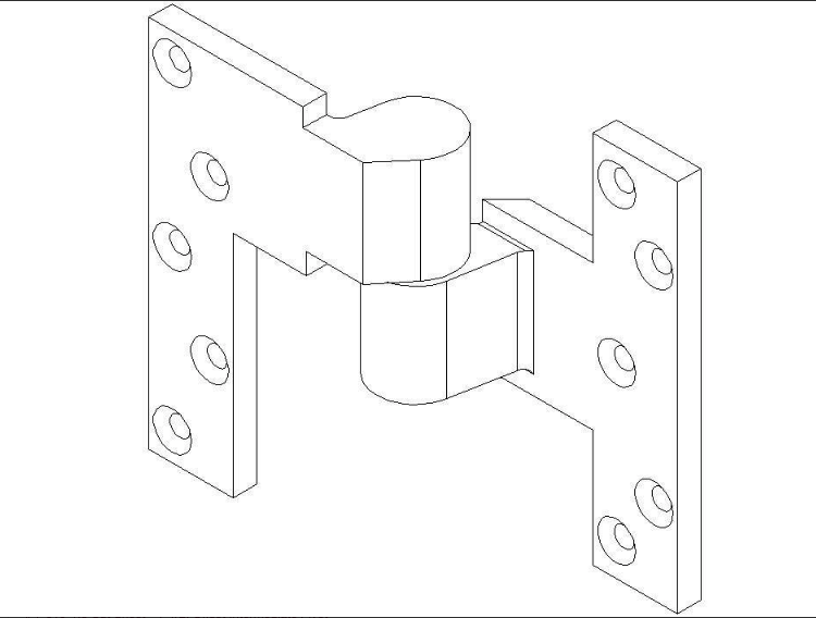 ABH 019 - 1.5 Intermediate Pivot - 1-1/2" Offset