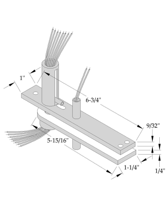 ABH CME0345 Electrified Top Pivot - Center Hung
