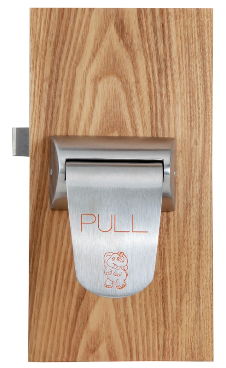 ABH LR6600 Hospital Latch with Mortise Lock