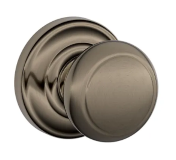 Schlage Andover Knob with Andover Trim - F series