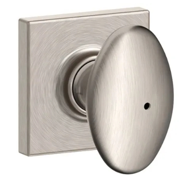 Schlage Siena Knob with Collins Trim - F series