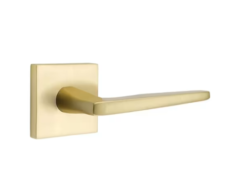 Emtek Hermes Lever with Square Rosette