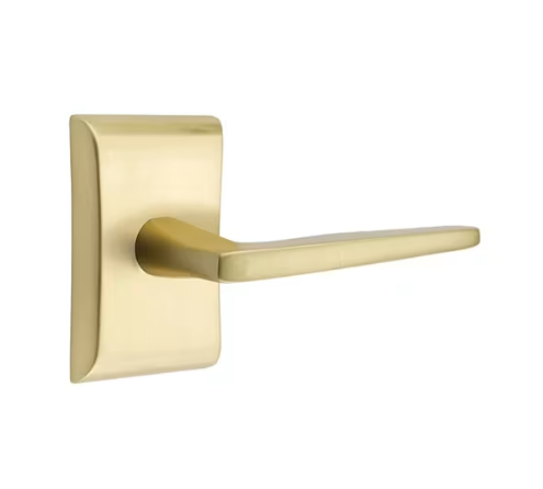 Emtek Hermes Lever with Neos Rosette