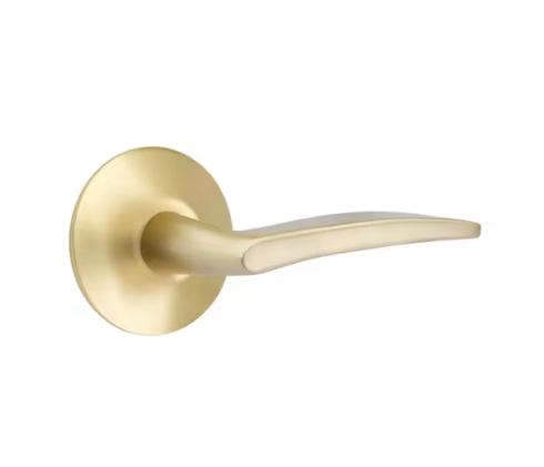 Emtek Poseidon Lever with Modern Rosette