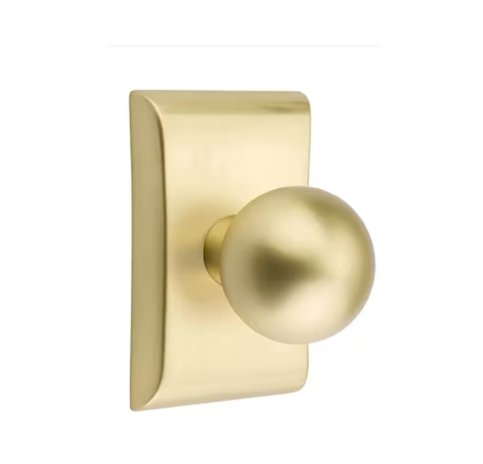 Emtek Orb Knob with Neos Rosette