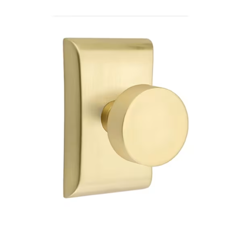 Emtek Round Knob with Neos Rosette