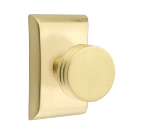 Emtek Bern Knob with Neos Rosette