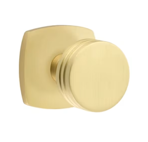 Emtek Bern Knob with Urban Modern Rosette