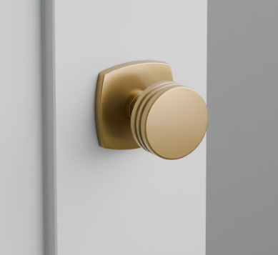 Emtek Bern Knob with Urban Modern Rosette