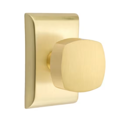 Emtek Freestone Knob with Neos Rosette