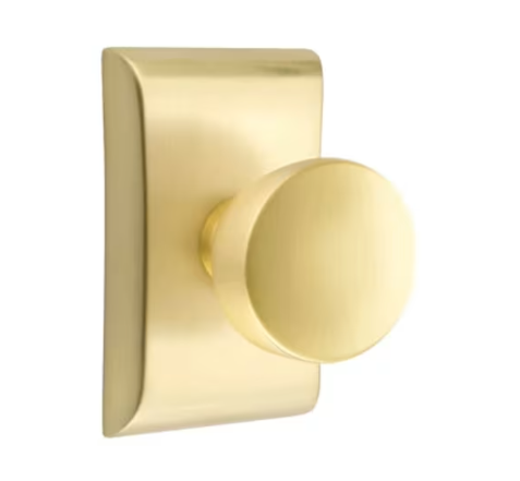 Emtek Laurent Knob with Neos Rosette