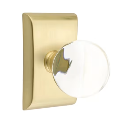 Emtek Bristol Knob with Neos Rosette