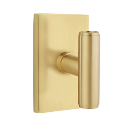 Emtek The Ace Knob with Modern Rectangular Rosette