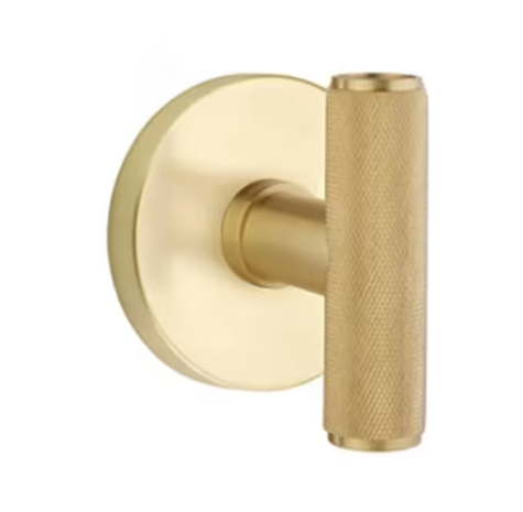 Emtek The Ace Knurled Knob with Disk Rosette