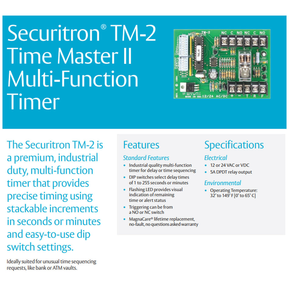 Securitron TM-2 Time Master II