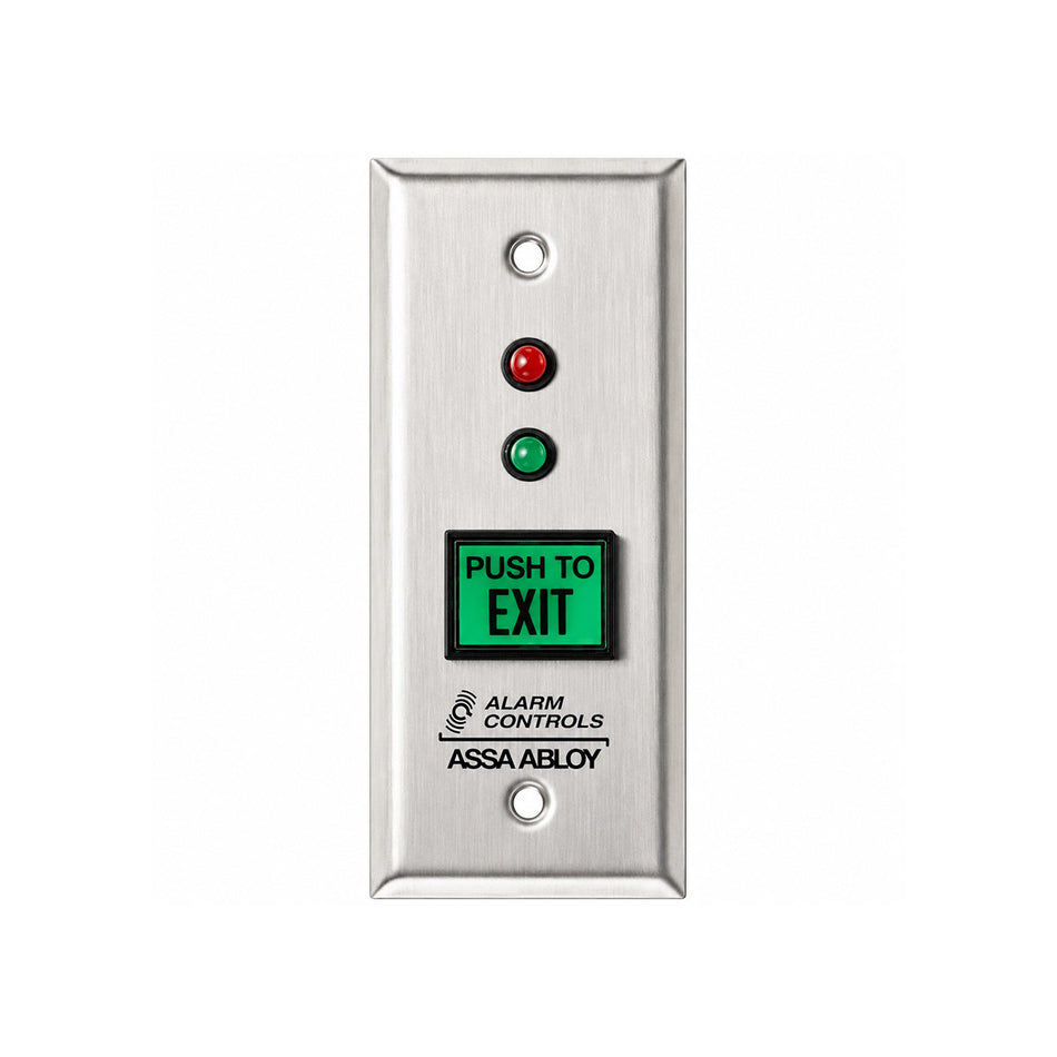 Alarm Controls TS-6 & TS-8 Request to Exit Stations with LED Indicators