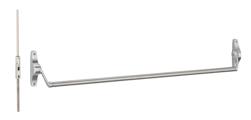 Von Duprin 5547EO Concealed Vertical Rod Cross Bar Exit Device 55 Series - Barzellock.com