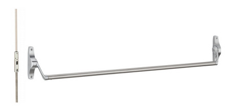 Von Duprin 5547EO Concealed Vertical Rod Cross Bar Exit Device 55 Series - Barzellock.com