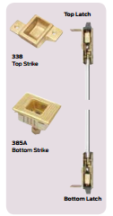 Von Duprin 9848EO/9948EO Concealed Vertical Rod Touch Bar Exit Device - Barzellock.com