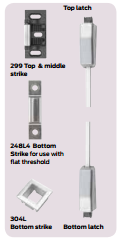 Von Duprin 9857EO-F/9957EO-F Three-Point Latching Fire Touch Bar Exit Device - Barzellock.com