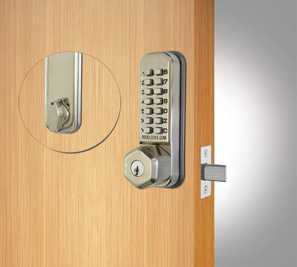 Codelocks CL210 MechanicalDeadbolt with Key Override