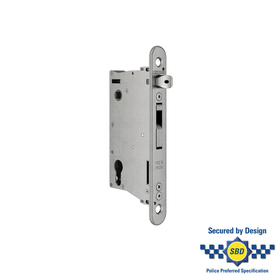 Locinox EIGHTYLOCK - Insert lock with 2-3/8" backset for profiles of 3-1/8" or more
