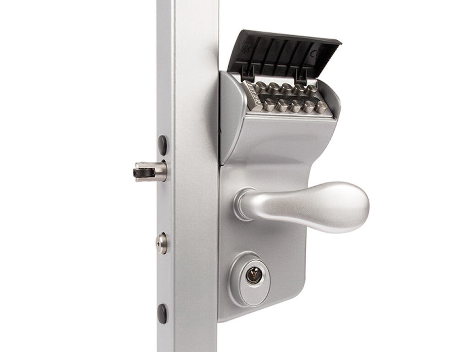 Locinox VINCI for Square Post - Surface mounted mechanical code lock