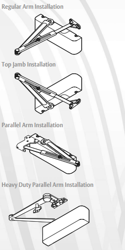 Arrow DCN516 Heavy Duty Door Closer