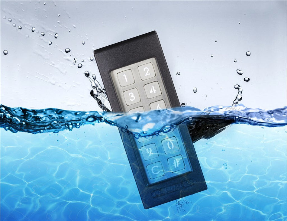 Locinox SLIMSTONE-2 - Weather resistant keypad with 2 integrated relays