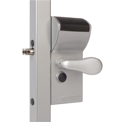 Locinox VINCI for Round Post - Surface mounted mechanical code lock