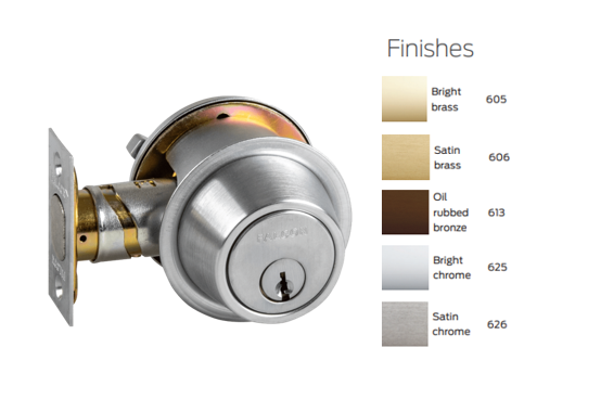Falcon D111 Classroom Function Grade 1 Deadbolt