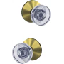 Schlage Dawes Knob with Kinsler Trim - FC Series